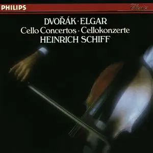 Heinrich Schiff, Colin Davis, Neville Marriner - Antonín Dvořák, Edward Elgar: Cello Concertos (1990)