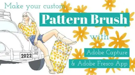 Make your custom Pattern Brush, with Adobe Capture and Adobe Fresco App