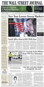 The Wall Street Journal Europe - Tuesday, 5 January 2016