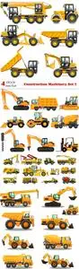 Vectors - Construction Machinery Set 7