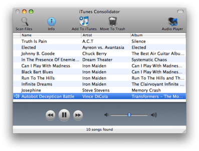 iTunes Consolidator 1.7.1