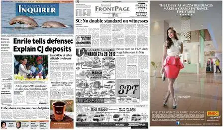 Philippine Daily Inquirer – March 19, 2012
