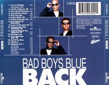 Bad Boys Blue - Back (1998)