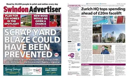 Swindon Advertiser – June 03, 2021