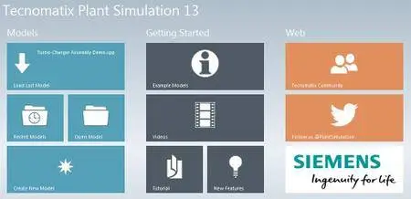 Siemens Tecnomatix Plant Simulation 13.0 (x64) Multilingual