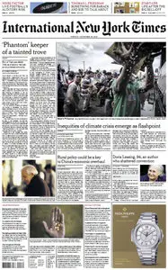 International New York Times November 18 2013