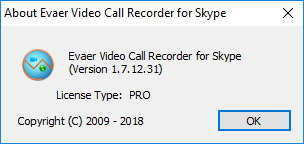 Evaer Video Recorder for Skype 1.7.12.31