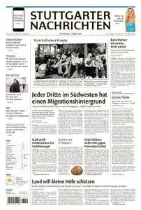 Stuttgarter Nachrichten Blick vom Fernsehturm - 02. August 2018