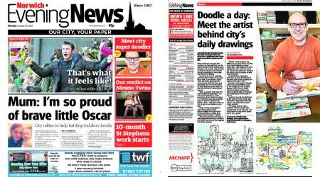 Norwich Evening News – January 10, 2022