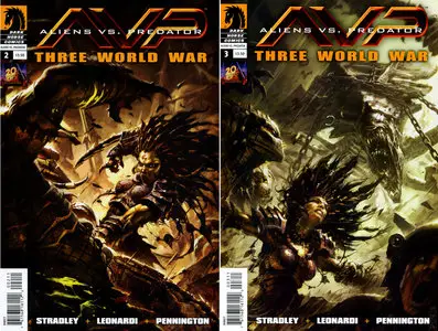 Alien Vs Predator - Three World War #2 & #3