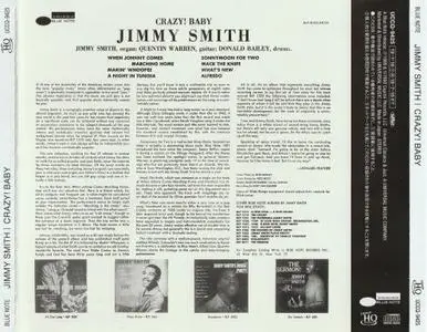 Jimmy Smith - Crazy! Baby (1960) [2019, Japan] {Ultimate Hi Quality CD}