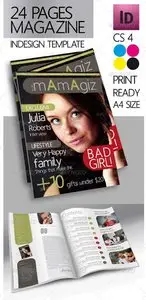 GraphicRiver 24 Pages Modern Magazine InDesign Template