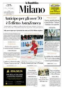 la Repubblica Milano - 9 Aprile 2021