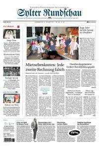 Sylter Rundschau - 31. August 2017