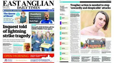 East Anglian Daily Times – September 26, 2017