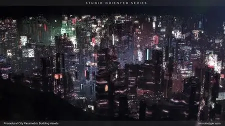 VFX Studio Oriented / Procedural Sci-Fi Cities