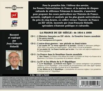 Jean-François Sirinelli, "La France du XXe siècle : D'une guerre à l'autre, de 1914 à 1958"