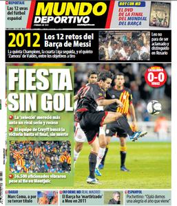 Mundo Deportivo - 31 December 2011