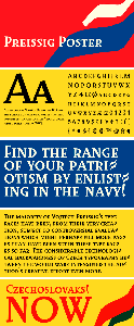 Preissig Poster Font