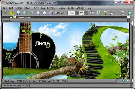 FastStone Image Viewer 4.7 Final Corporate Multilingual + Portable