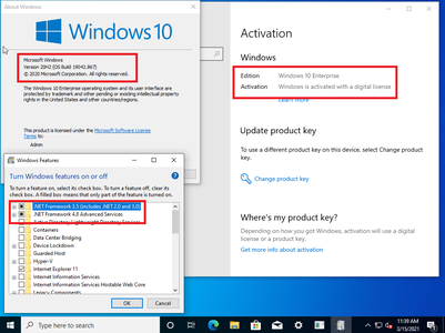 Windows 10 Enterprise 20H2 10.0.19042.867 (x86/x64) With Office 2019 Pro Plus Preactivated Multilingual March 2021