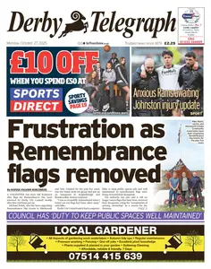 Derby Telegraph - 27 October 2025