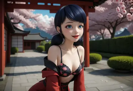 Ladybug Gheisha (Part 4) (AI Generated)