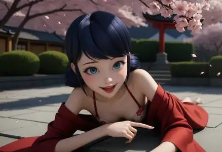 Ladybug Gheisha (Part 4) (AI Generated)