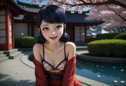 Ladybug Gheisha (Part 4) (AI Generated)