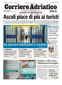 Corriere Adriatico Ascoli - 12 Novembre 2025