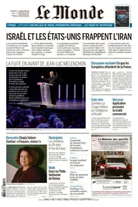 Le Monde du Dimanche 1er et Lundi 2 Mars 2026