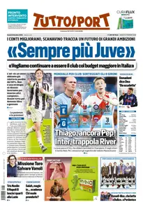 TuttoSport - 6 Dicembre 2024