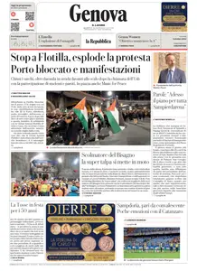 la Repubblica Genova - 2 Ottobre 2025