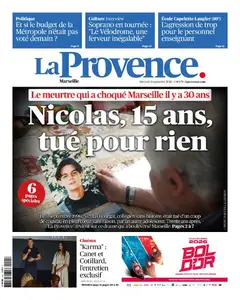 La Provence - 9 Septembre 2026