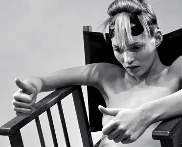 Kate Moss by David Sims for Self Service #55
