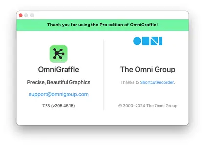 OmniGraffle Pro 7.23 Multilingual macOS