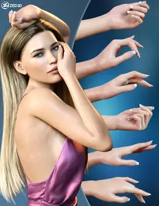 Daz3d - Z Hands of Beauty for Genesis 8 and 8.1 Female