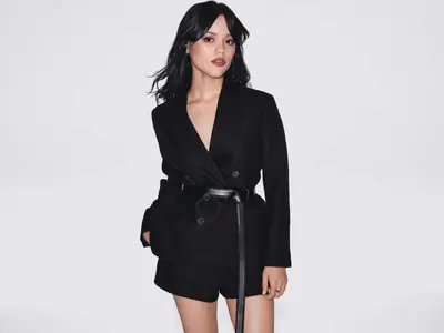 Jenna Ortega wears the Rouge Dior On Stage for Grazia Singapore September 2025