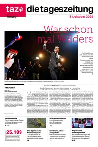 taz die tageszeitung - 31 Oktober 2025