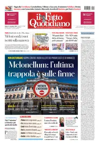 Il Fatto Quotidiano - 12 Settembre 2026
