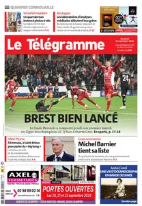 Le Télégramme Ouest Cornouaille - 20 Septembre 2024