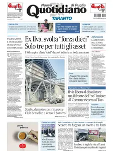 Quotidiano di Puglia Taranto - 12 Gennaio 2025