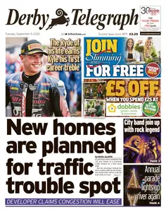Derby Telegraph - 9 September 2025