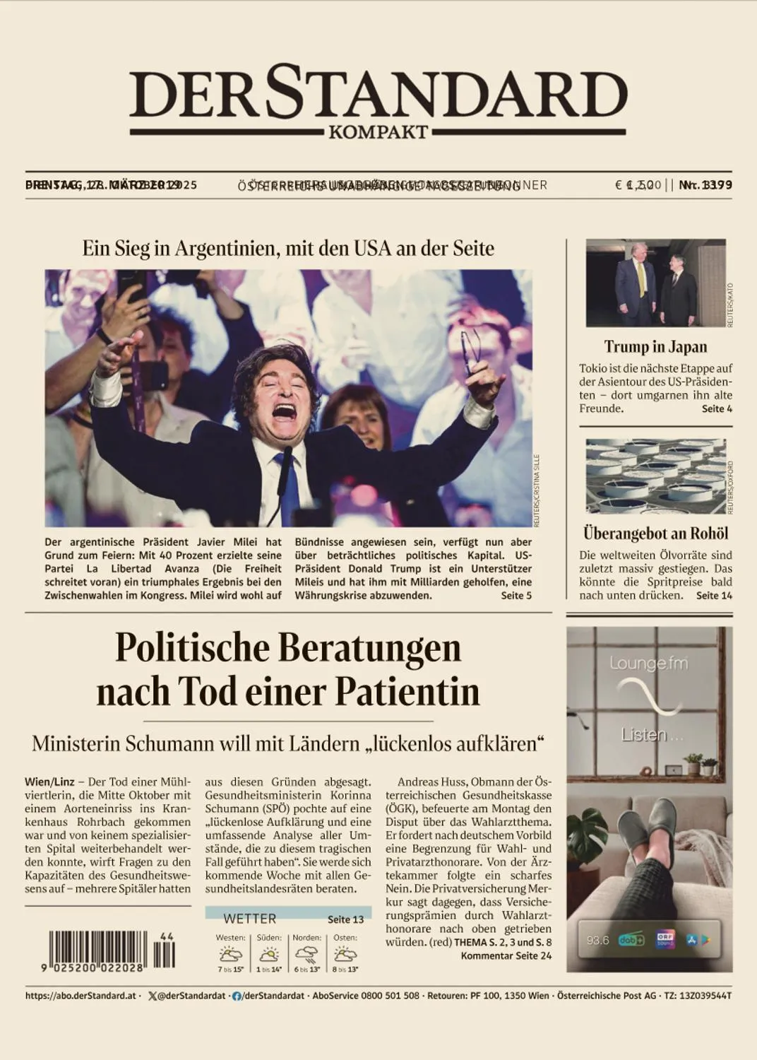 Der Standard Kompakt - 28 Oktober 2025