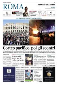 Corriere della Sera Roma - 5 Ottobre 2025