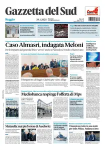 Gazzetta del Sud Reggio Calabria - 29 Gennaio 2025