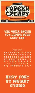 Forgen Creapy - Halloween Font A2R7GNH