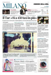 Corriere della Sera Milano - 20 Dicembre 2024