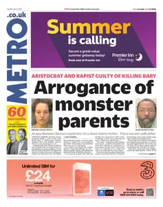 Metro UK - 15 July 2025
