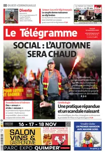 Le Télégramme Ouest Cornouaille - 16 Novembre 2024